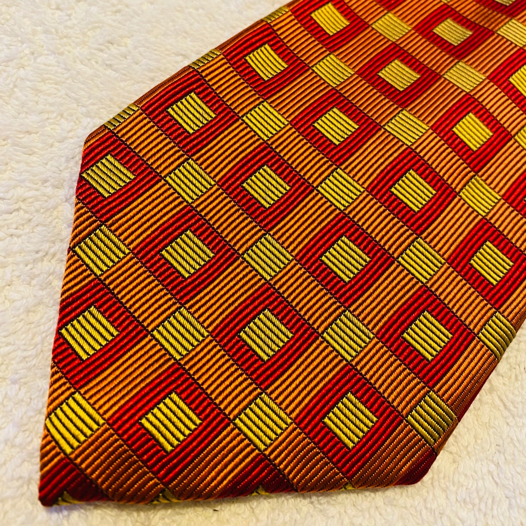 Brand New Classic Business Tie By Hickey Freeman